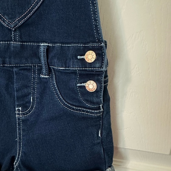 BCBGirls Navy Overalls with Heart Design - Picture 4 of 8